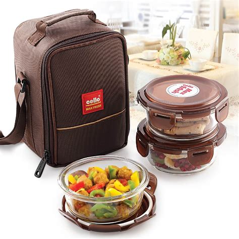 cello lunch box 3 containers